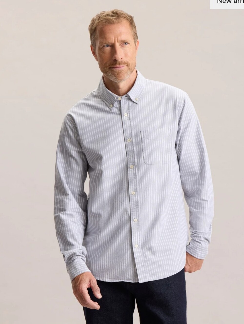 Frank & Oak Jasper Long Sleeve Oxford Button Down Shirt M